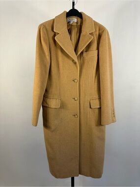 Vintage Brooks Brothers Camel Wool Peacoat